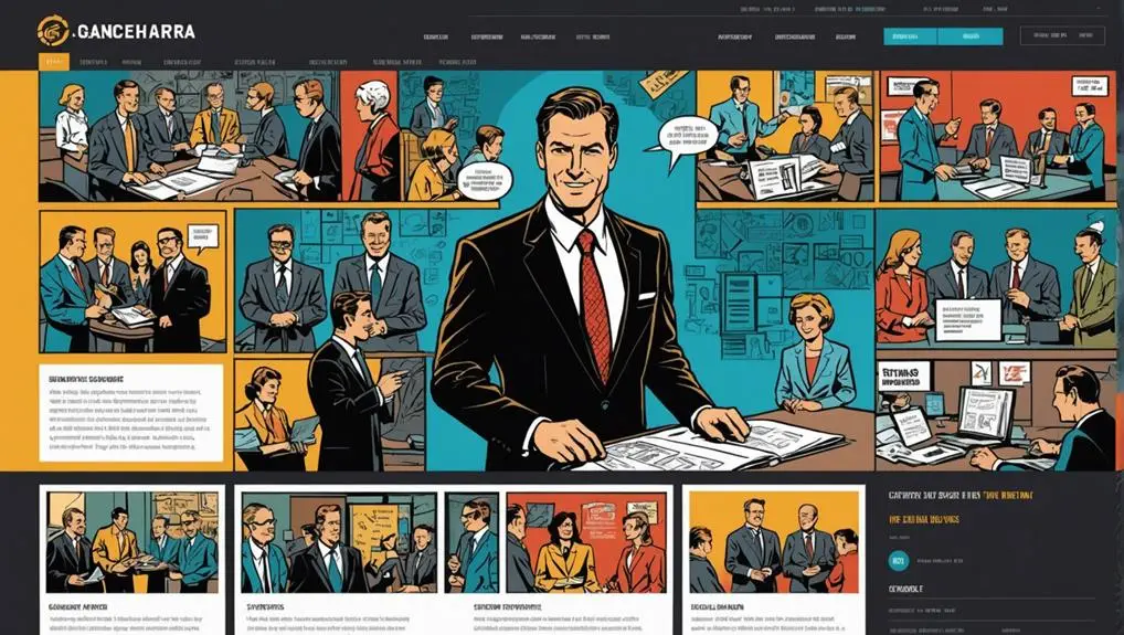 corporate event site features
