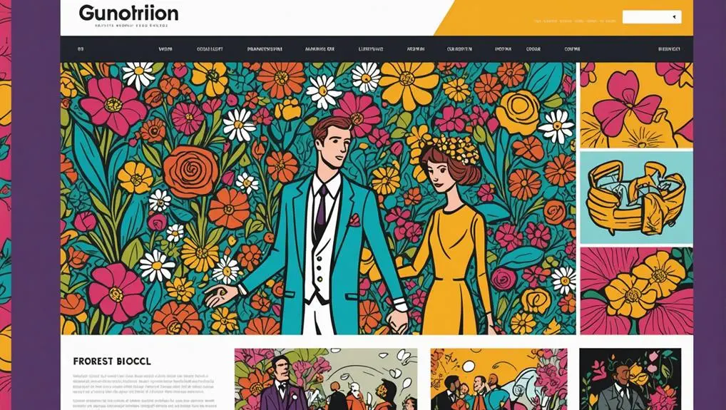 event planners website design