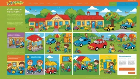 childcare center website engagement